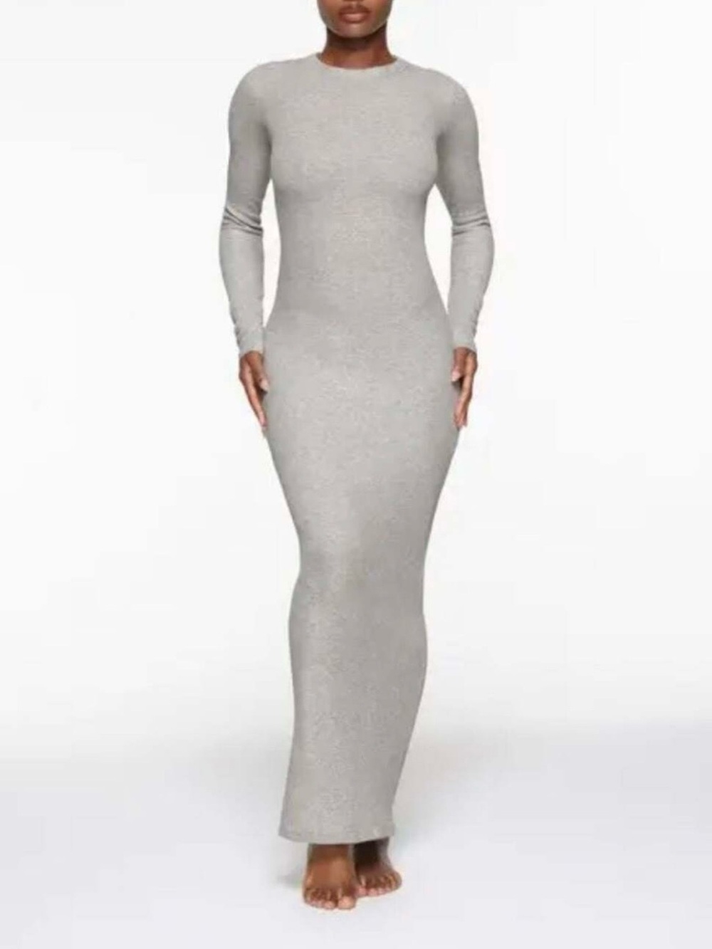 Skims soft lounge long sleeve dress